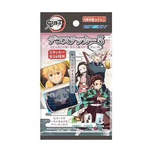 鬼滅の刃 デコステッカー5 ガムつき