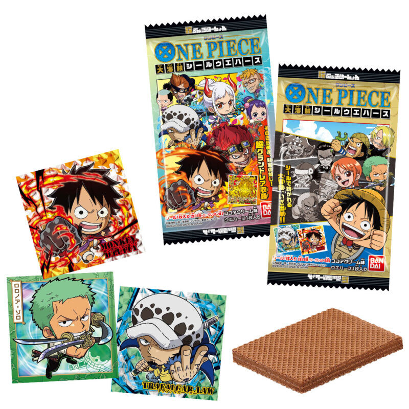 食玩22年2月発売 にふぉるめーしょん ワンピース大海賊シールウエハース バンダイ あにガチャどっとこむ
