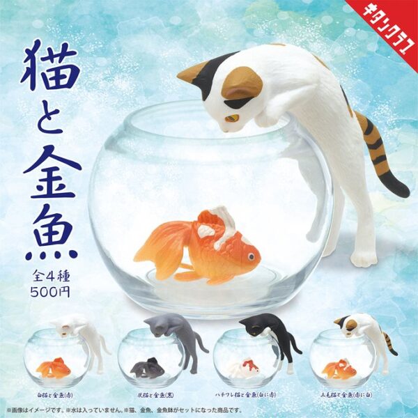 猫と金魚