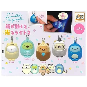 すみっコぐらし顔が動くと、光るライト2