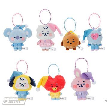 BTS BT21 Fuwa Fuwa Mascot★3