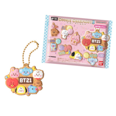 食玩 ｺﾚﾄｲ 23年4月 Bt21 クッキーチャームコット３ バンダイ あにガチャどっとこむ