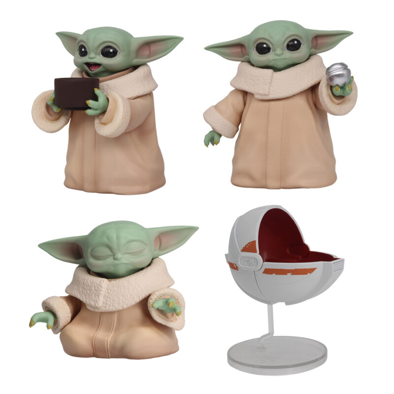 93%OFF!】 スターウォーズ グローグー いっぱいコレクション ガチャ 全４種 コンプリート