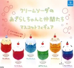 クリームソーダのあざらしちゃんと仲間たち マスコットフィギュア