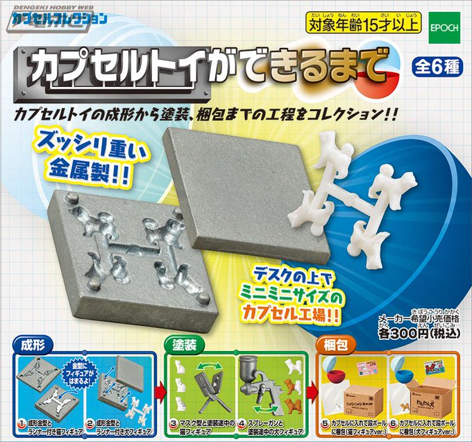 カプセルトイができるまで