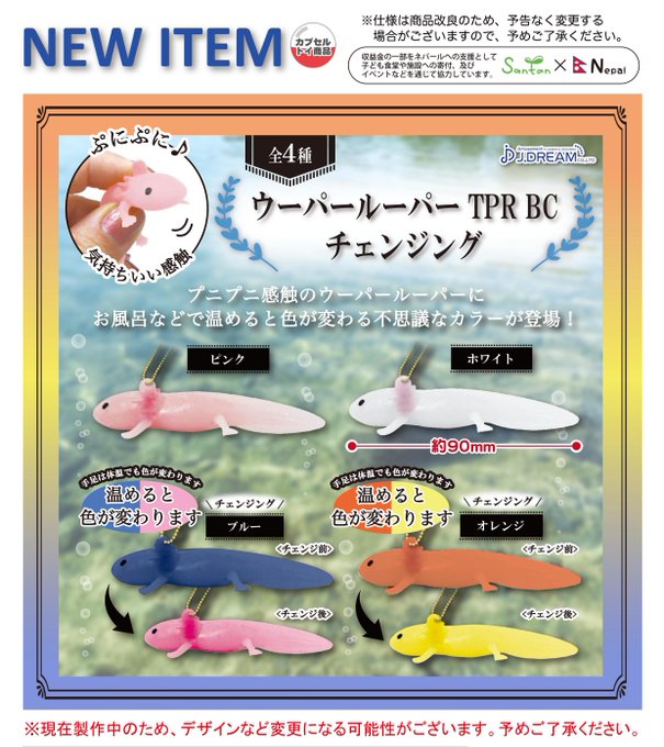 ウーパールーパー TPR BC