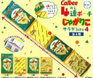 カルビー 4連ポーチ じゃがりこサラダbits4