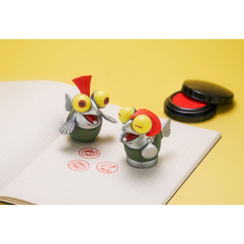 スプラトゥーン３ コジャケ ハンコ付きフィギュア