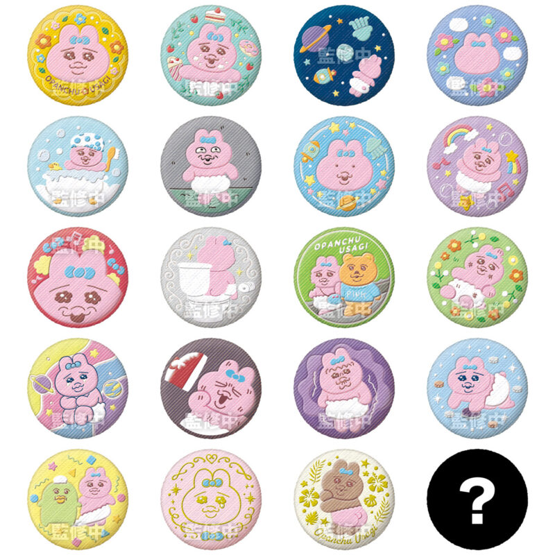 CAN BADGE COLLECTION おぱんちゅうさぎ