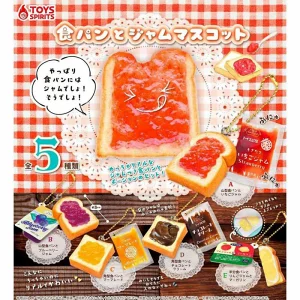 食パンとジャムマスコット
