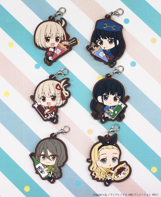 リコリス・リコイル むぎゅみにカプセルラバーストラップ