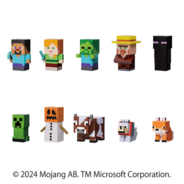 MINECRAFT マインクラフト ソフビパペットマスコット