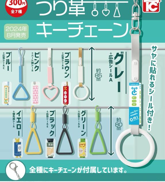 つり革キーチェーン