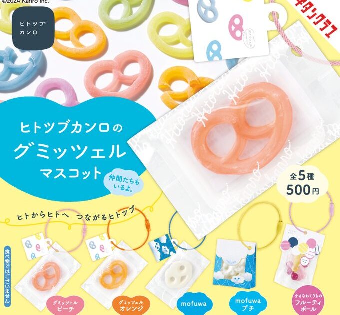 ヒトツブカンロのグミッツェル マスコット