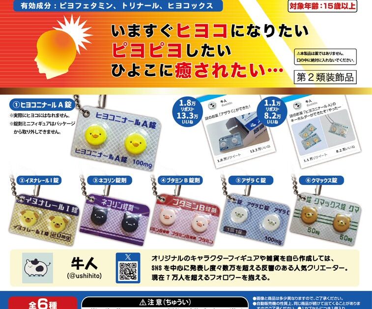 ヒヨコニナールA錠 ジェネリックチャーム