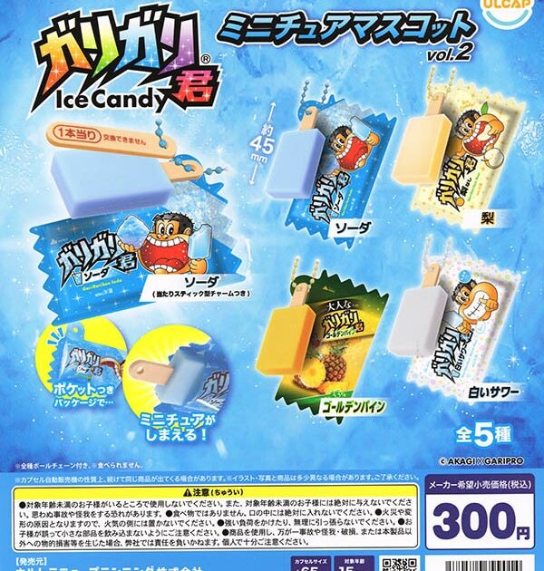 ガリガリ君 ミニチュアマスコット vol.2