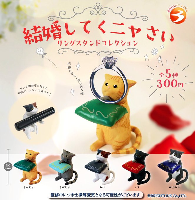 結婚してくニャさい