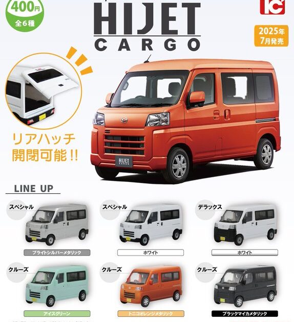 1/64 DAIHATSU ハイゼットカーゴ