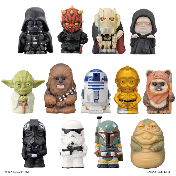 スター・ウォーズ ソフビパペットマスコット セレクション