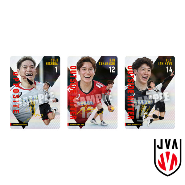 JAPAN NATIONAL VOLLEYBALL TEAM ツインウエハース 2025