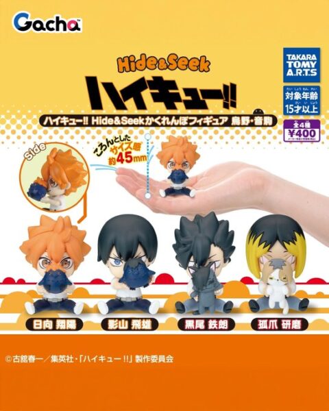 ハイキュー！！ Hide&Seekかくれんぼフィギュア 烏野・音駒