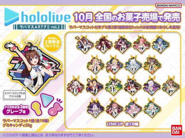 ホロライブ ラバマスARTグミ vol.2