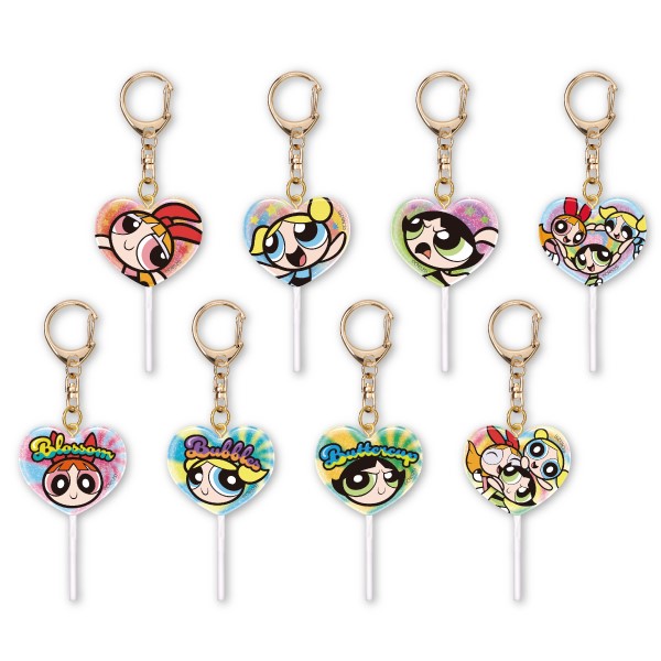 パワーパフガールズ キャンディー型アクリルキーホルダー
