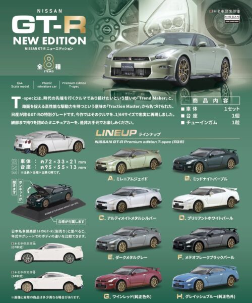 日本名車倶楽部18 NISSAN GT-R NEW EDITION
