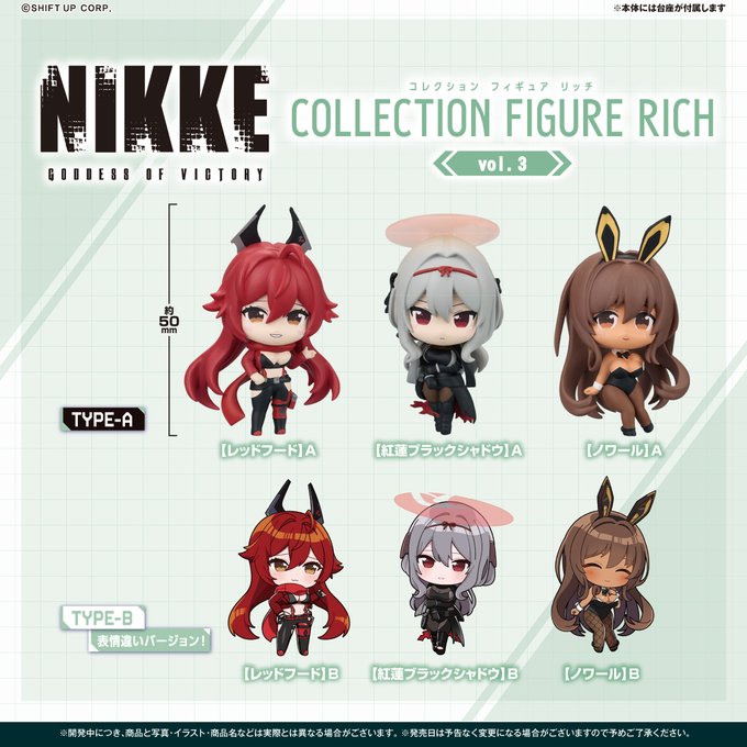 勝利の女神:NIKKE コレクションフィギュアRICH vol.3