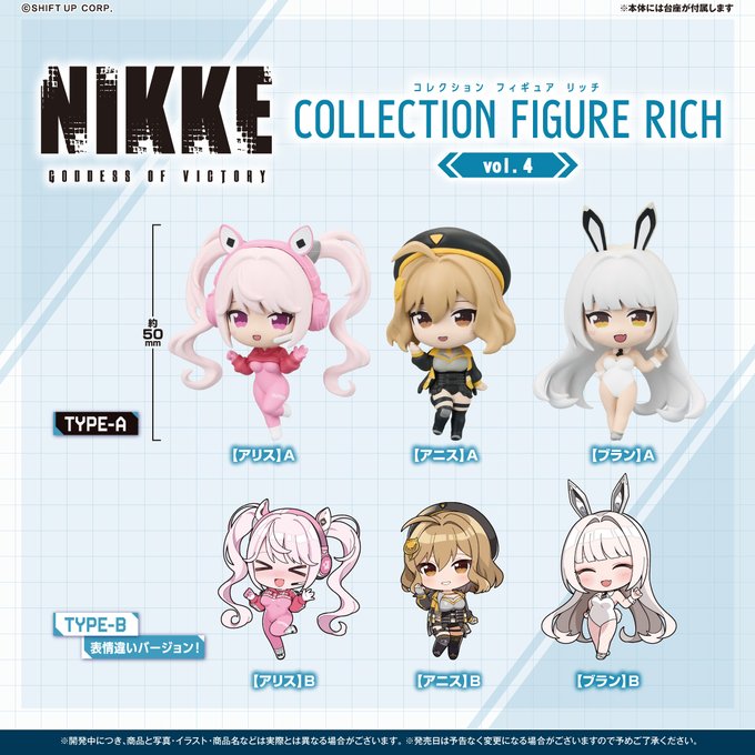 勝利の女神:NIKKE コレクションフィギュアRICH vol.4
