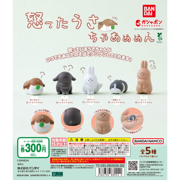 怒ったうさちゃあぁぁん