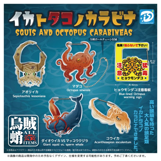 イカトタコノカラビナ