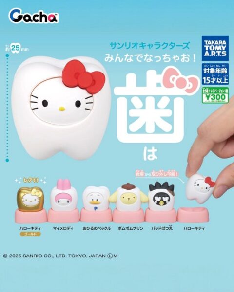 サンリオキャラクターズ みんなでなっちゃお！ 歯