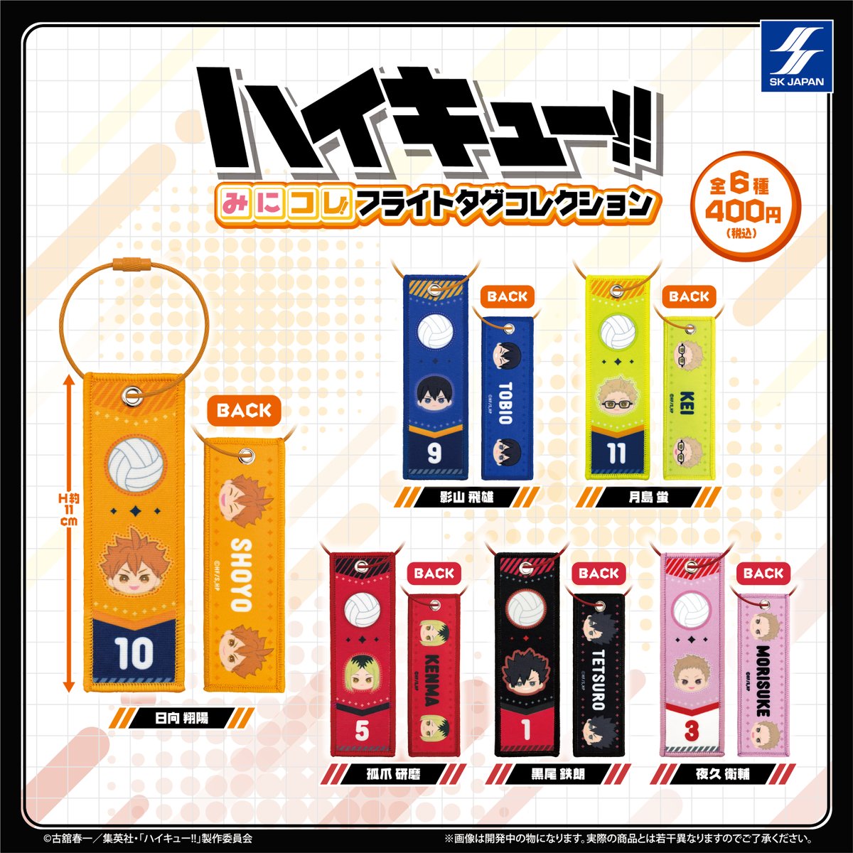 ハイキュー!! みにコレ! フライトタグコレクション