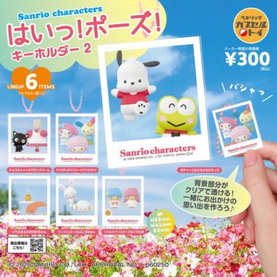 サンリオキャラクターズ はいっ！ポーズ！キーホルダー２