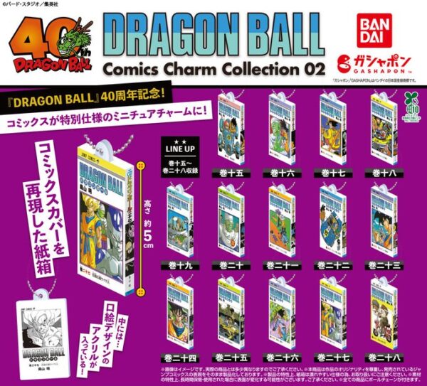 DRAGON BALL Comics Charm Collection02