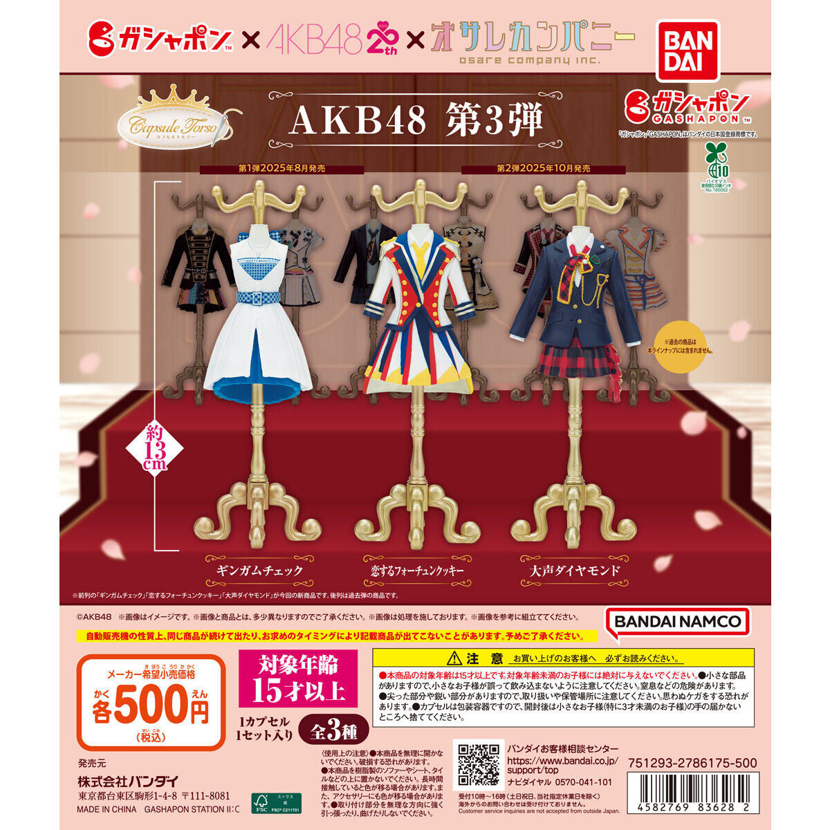 Capsule トルソー AKB48 第3弾