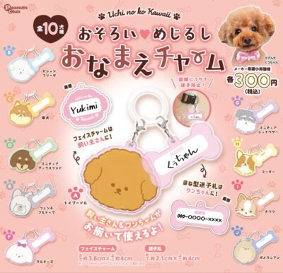 おそろいめじるし おなまえチャーム