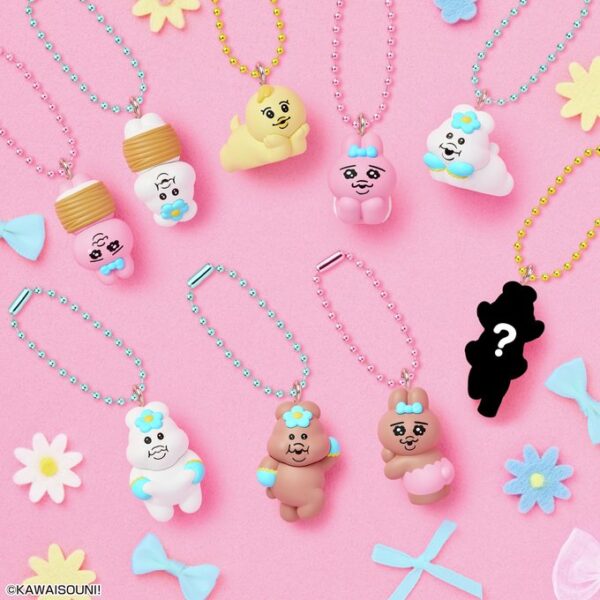 おぱんちゅうさぎ×んぽちゃむ チョコがけビスケット マスコットつき