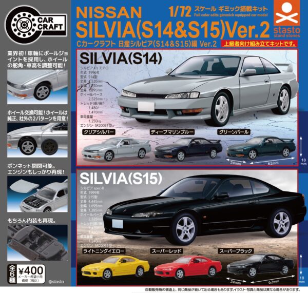 Cカークラフト 日産シルビア （S14&S15） 編 Ver.2