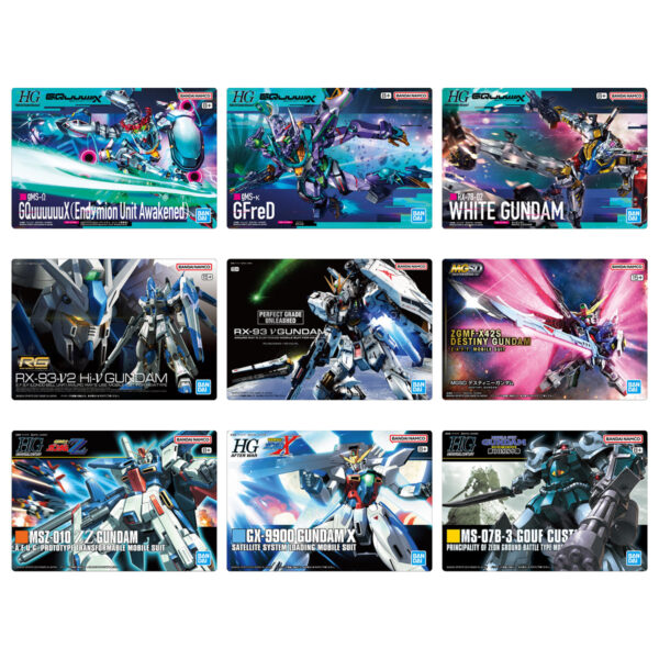 GUNDAMガンプラパッケージアートグミ4