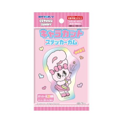 エスターバニー キャラカットステッカーガム