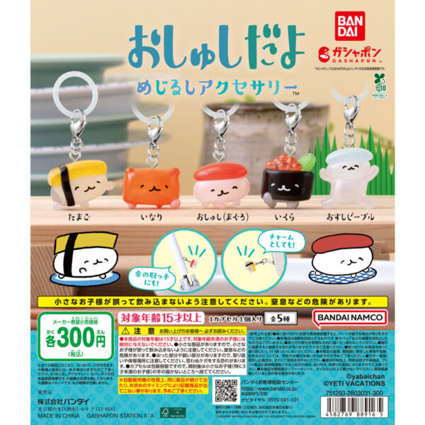 おしゅしだよ めじるしアクセサリー