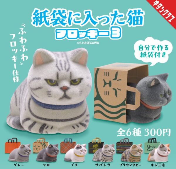 紙袋に入った猫 フロッキー3