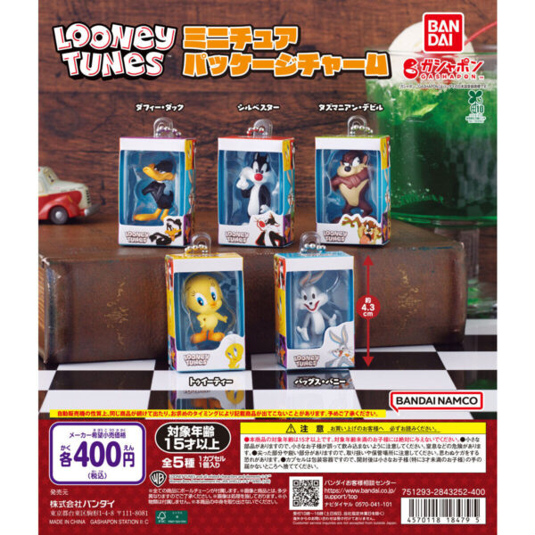 LOONEY TUNES ミニチュアパッケージチャーム